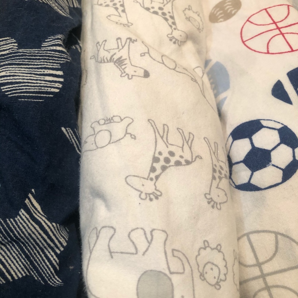 Crib sheets- price for all 3